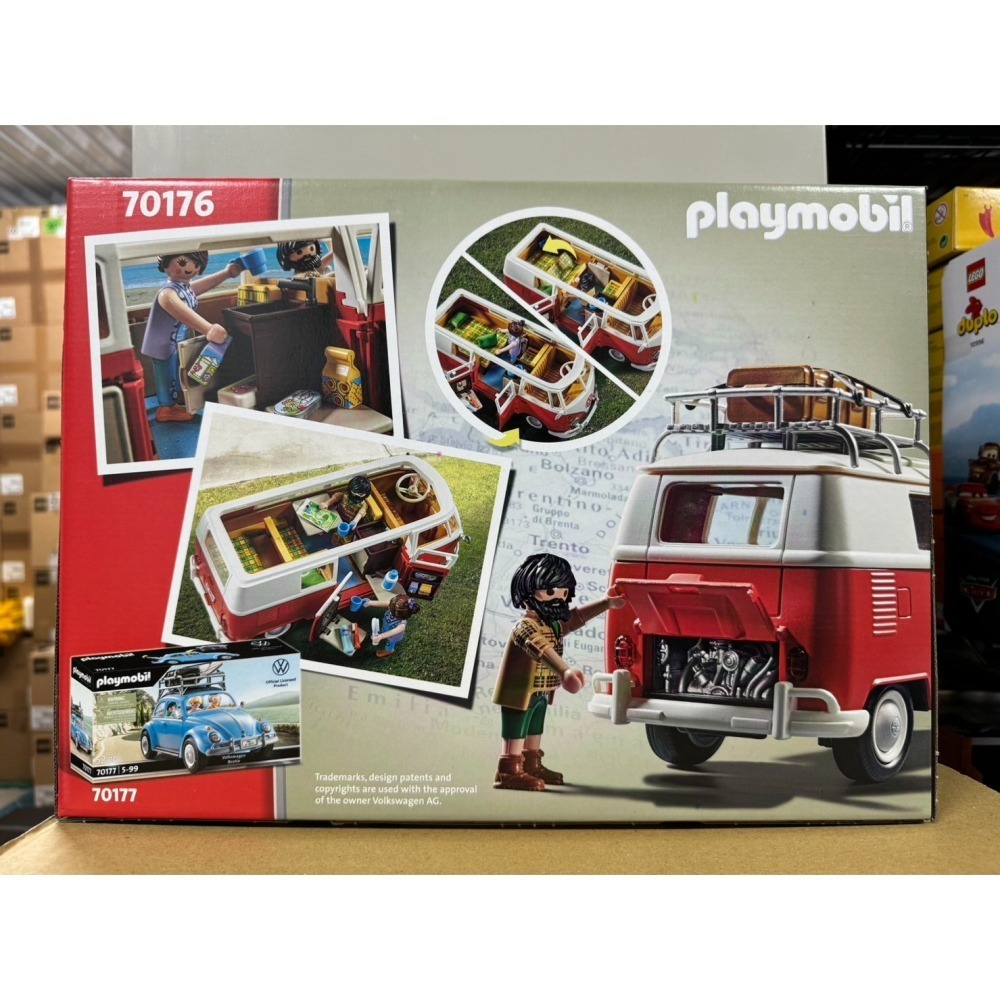 摩比 Playmobil 70176 Volkswagen T1 福斯露營車 全新現貨-細節圖2