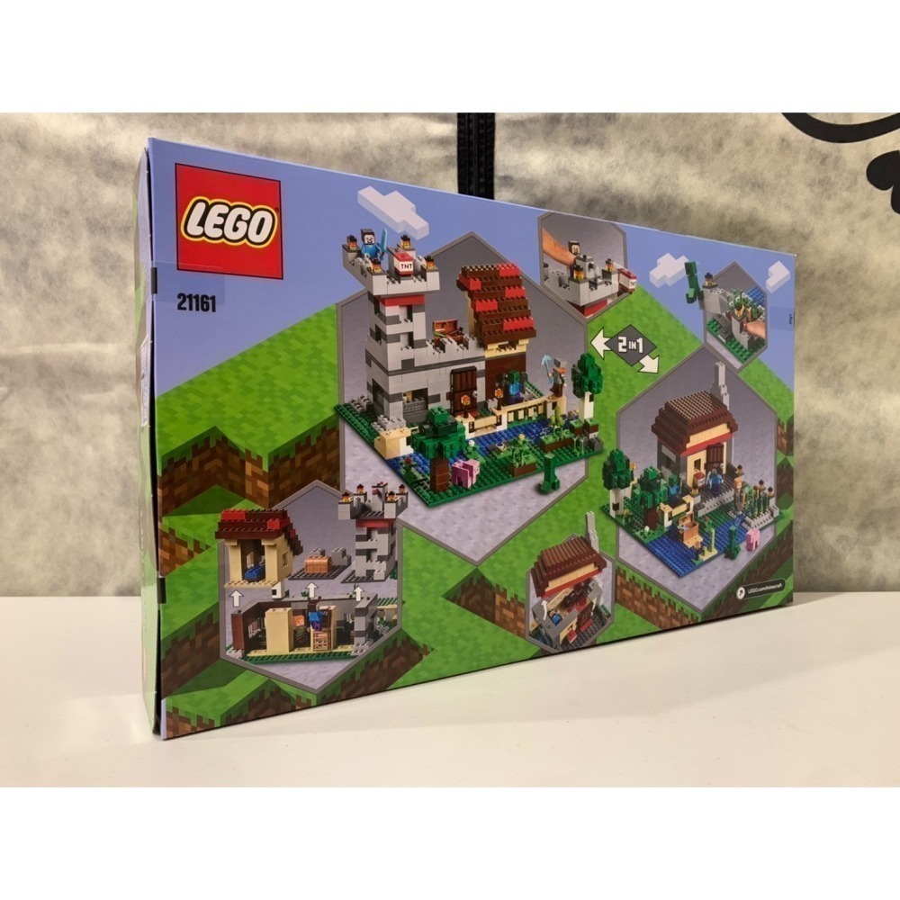 ★董仔樂高★ LEGO 21161 創世神 Minecraft 創意製作盒3.0 全新現貨-細節圖2