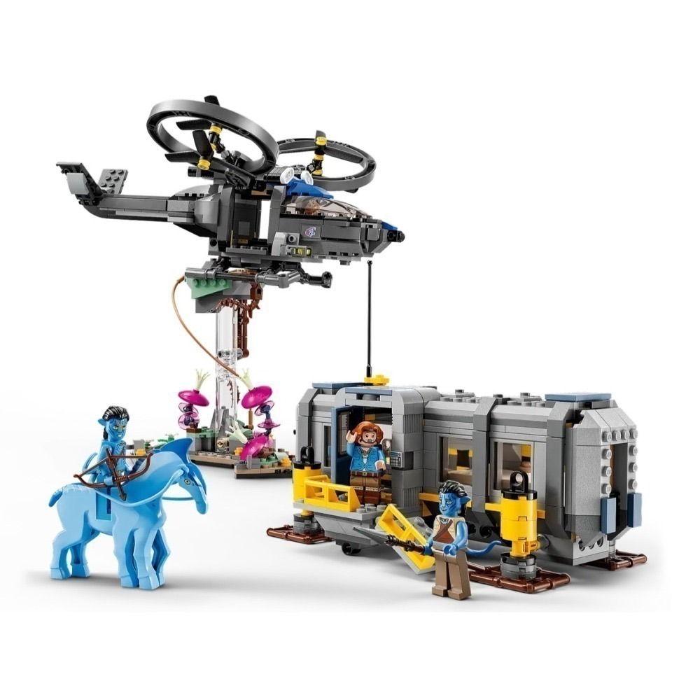★董仔樂高★ LEGO 75573 阿凡達 AVATAR 懸浮山:Site26與RDA大力士直升機 全新現貨-細節圖9