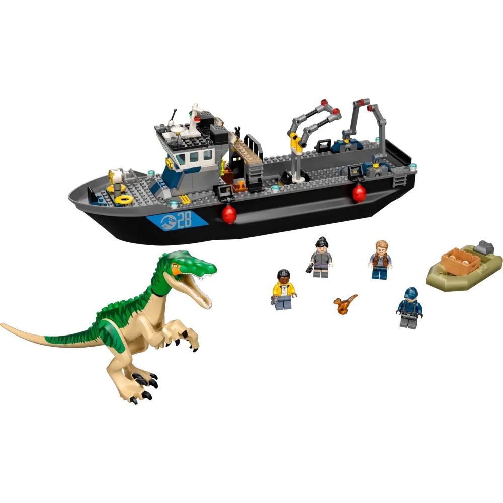 ★董仔樂高★ LEGO 76942 侏儸紀 Jurassic 重爪龍快艇逃脫 全新現貨-細節圖3