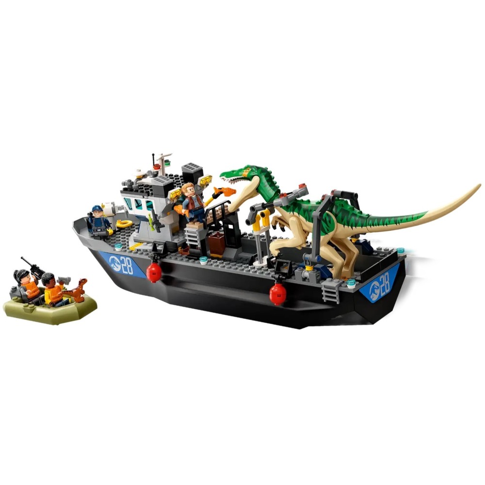 ★董仔樂高★ LEGO 76942 侏儸紀 Jurassic 重爪龍快艇逃脫 全新現貨-細節圖5