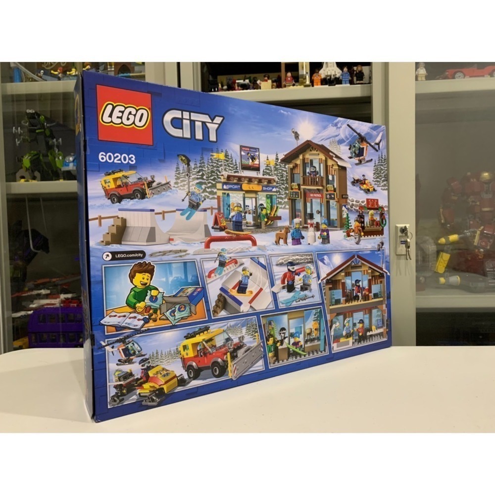 ★董仔樂高★ LEGO 60203 城市 CITY 滑雪渡假村 全新現貨-細節圖2