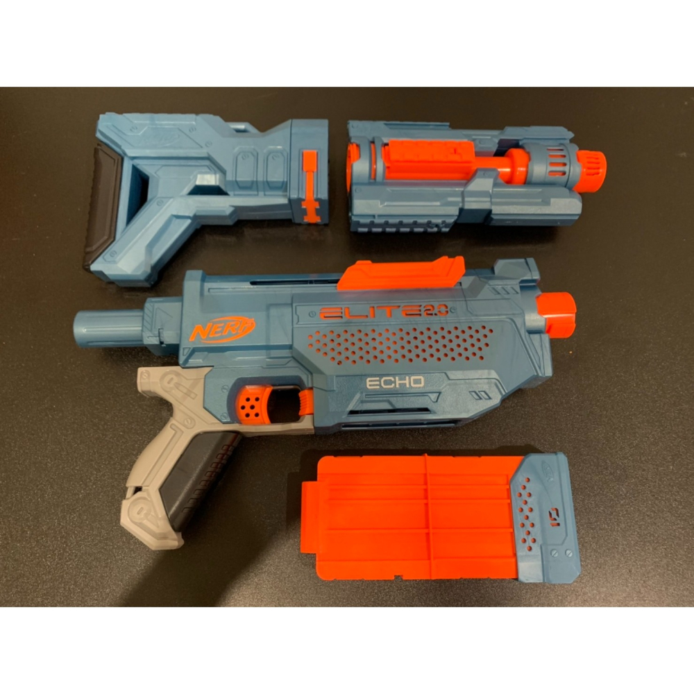 NERF 菁英系列 Elite 2.0 Echo CS-10 Blaster 橘機-細節圖3