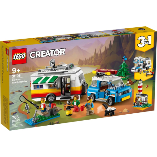★董仔樂高★ LEGO 31108 創意 CREATOR 家庭假期露營車 全新現貨