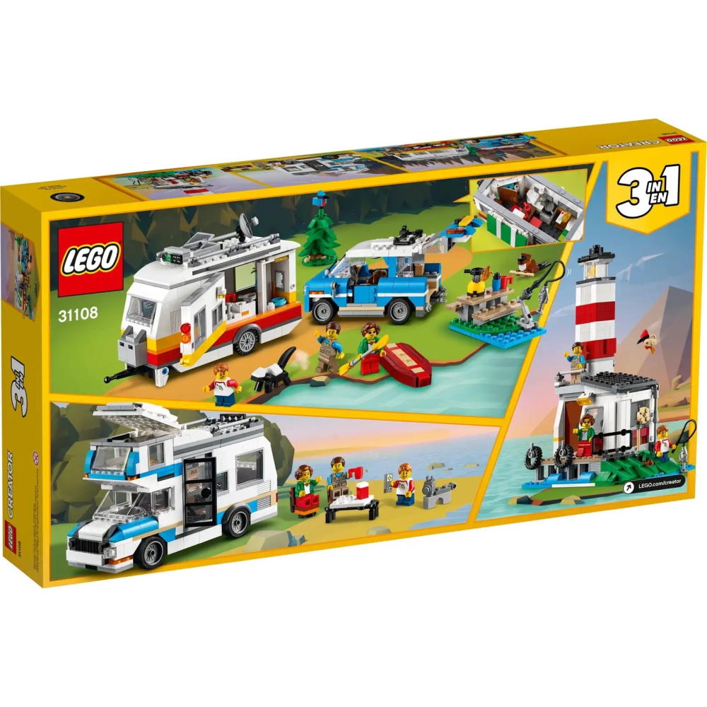 ★董仔樂高★ LEGO 31108 創意 CREATOR 家庭假期露營車 全新現貨-細節圖2
