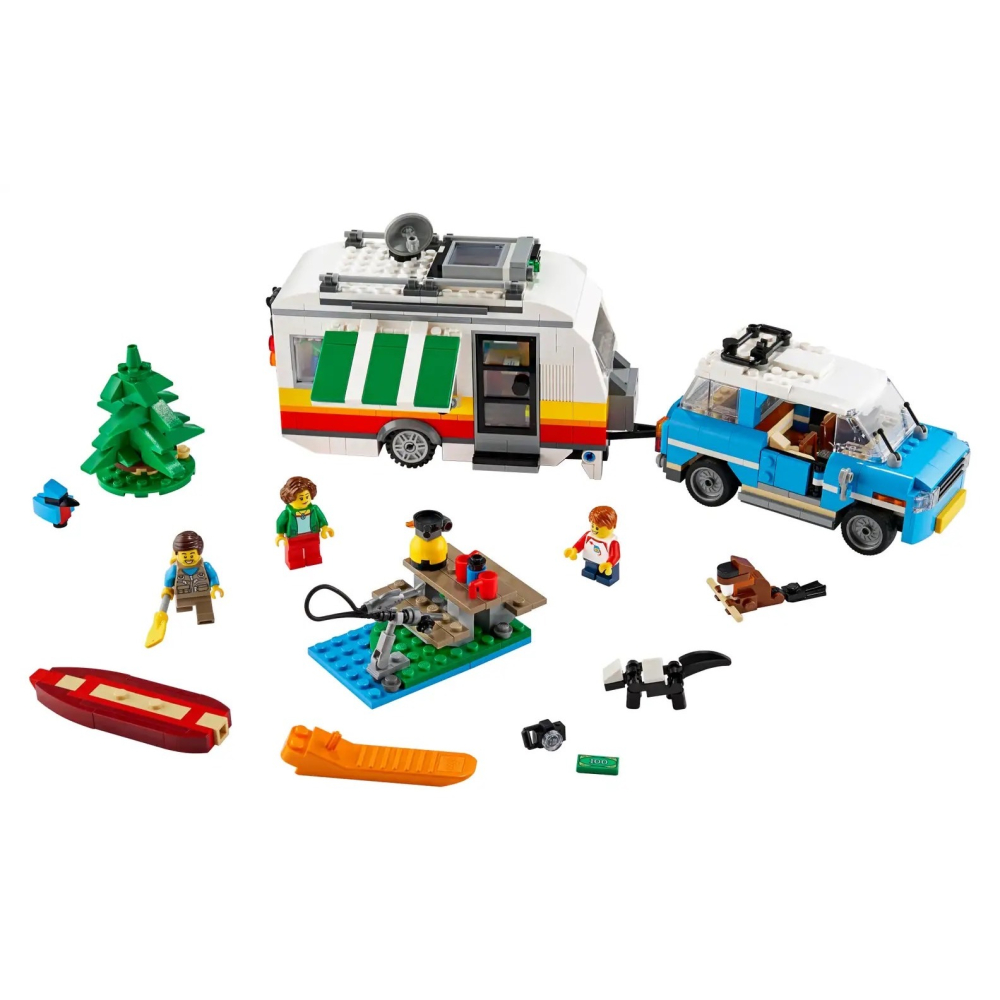 ★董仔樂高★ LEGO 31108 創意 CREATOR 家庭假期露營車 全新現貨-細節圖3