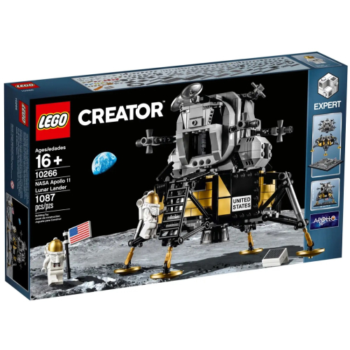★董仔樂高★ LEGO 10266 創意 CREATOR 阿波羅11號 全新現貨
