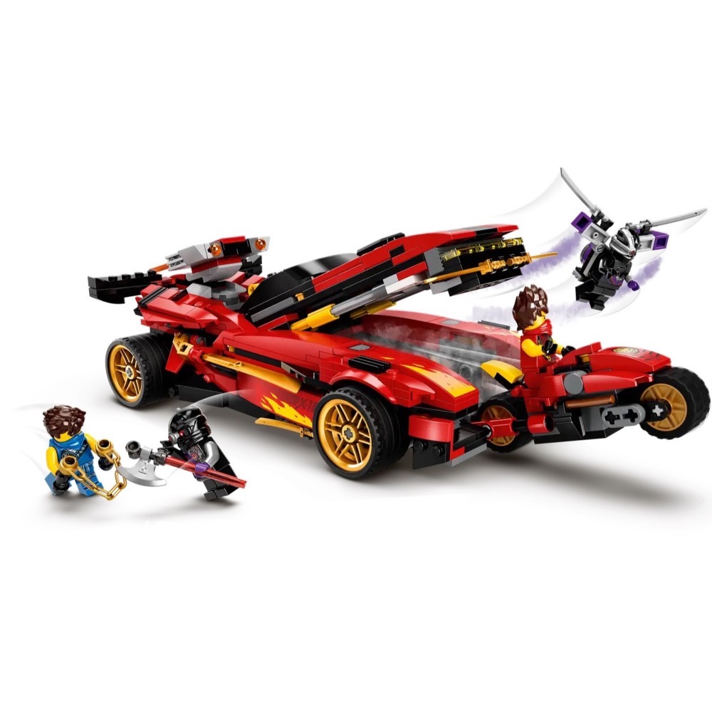 ★董仔樂高★ LEGO 71737 忍者 NINJAGO 忍者電極跑車 全新現貨-細節圖4