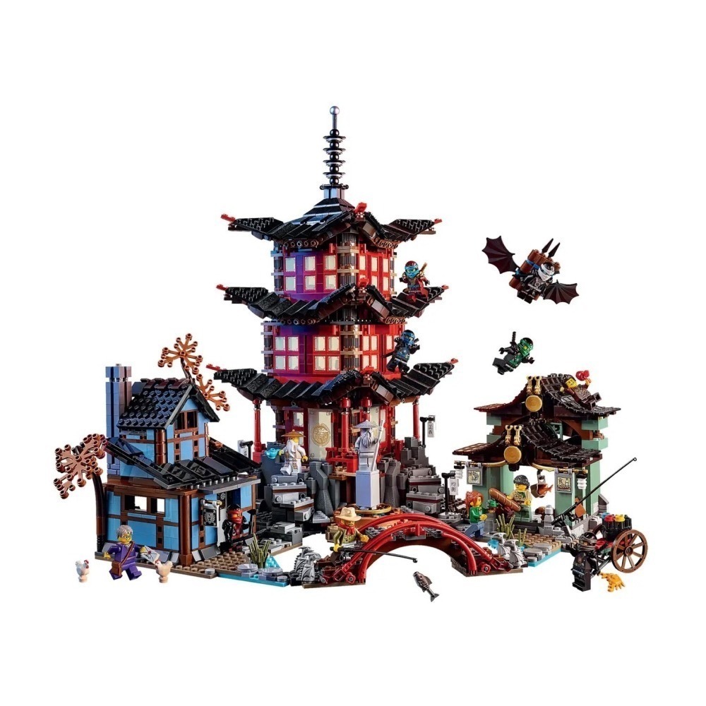 ★董仔樂高★ LEGO 70751 忍者 NINJAGO 飛天忍者神廟 全新現貨-細節圖2