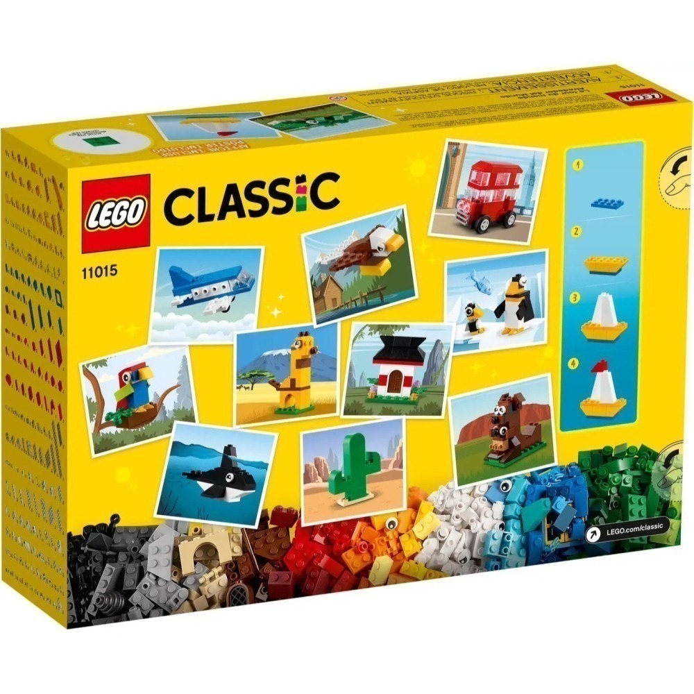 ★董仔樂高★ LEGO 11015 經典 CLASSIC 環遊世界 全新現貨-細節圖2