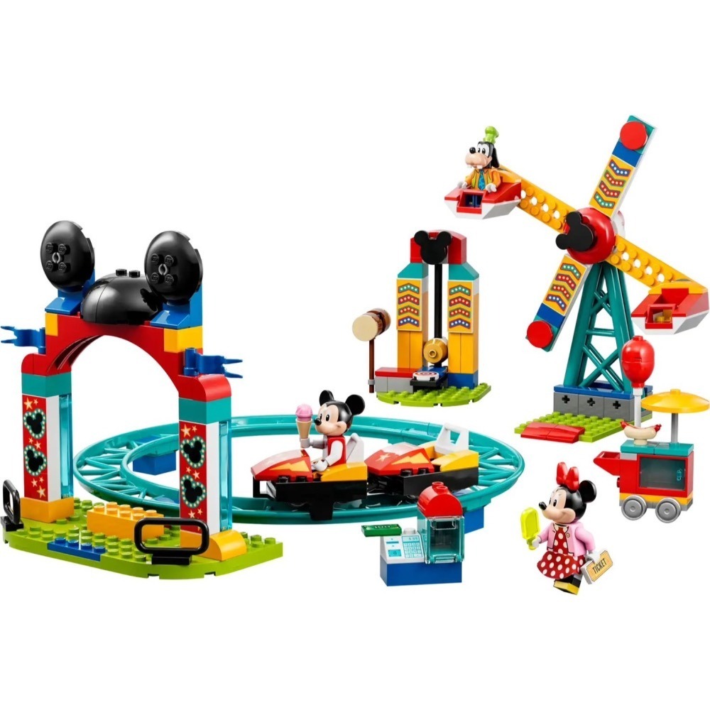 ★董仔樂高★ LEGO 10778 迪士尼 DISNEY 米奇美妮高飛的遊樂場 全新現貨-細節圖3