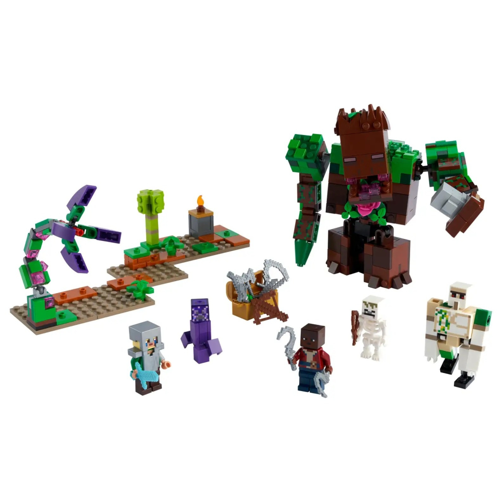 ★董仔樂高★ LEGO 21176 創世神 Minecraft 叢林惡物 全新現貨-細節圖3