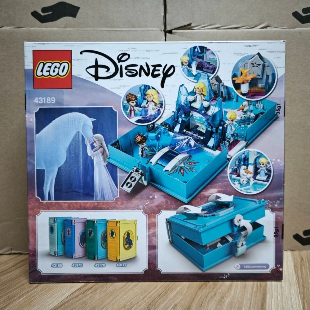 ★董仔樂高★ LEGO 43189 冰雪奇緣 DISNEY 愛莎與水靈諾克 全新現貨-細節圖2