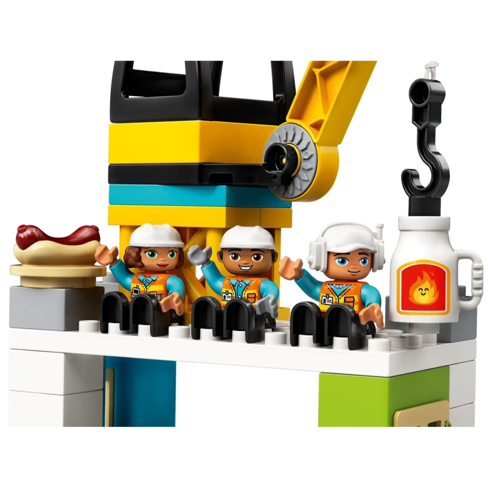 ★董仔樂高★ LEGO 10933 得寶 DUPLO 起重機&建設工程 全新現貨-細節圖8