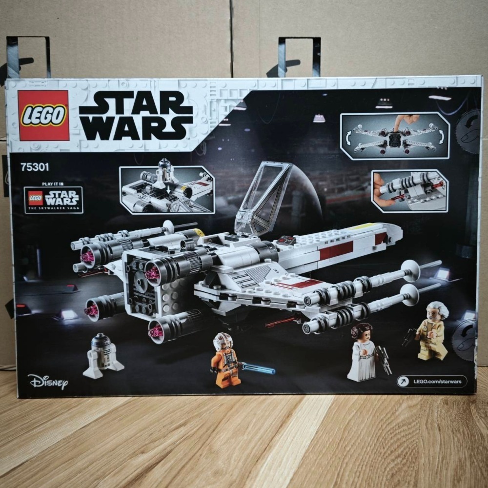 ★董仔樂高★ LEGO 75301 星際大戰 Star Wars 路克天行者X翼戰機 全新現貨-細節圖2