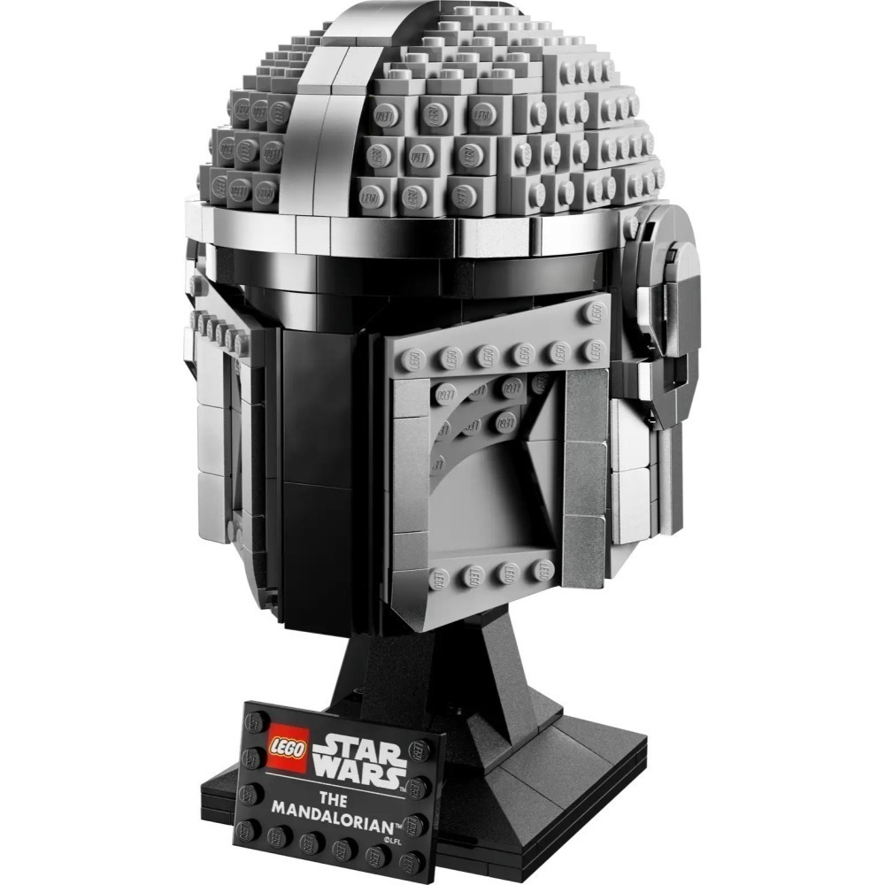 ★董仔樂高★ LEGO 75328 星際大戰 Star Wars 曼達洛人頭盔 全新現貨-細節圖5