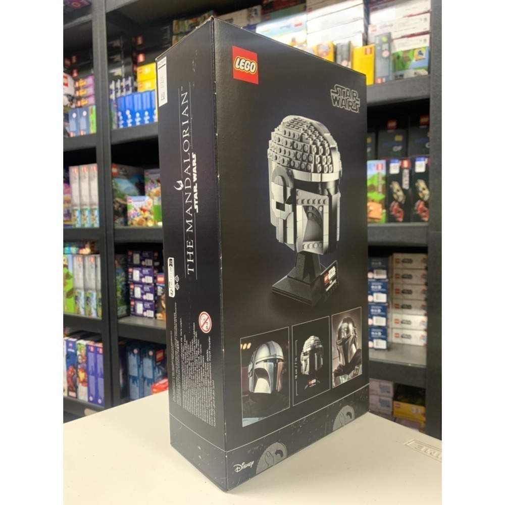 ★董仔樂高★ LEGO 75328 星際大戰 Star Wars 曼達洛人頭盔 全新現貨-細節圖2