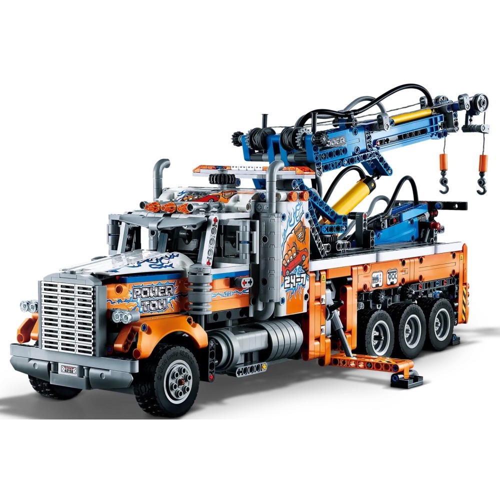 ★董仔樂高★ LEGO 42128 科技 TECHNIC 重型拖吊車 全新現貨-細節圖4