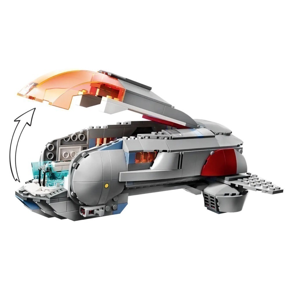 ★董仔樂高★ LEGO 76232 漫威 Marvel 驚奇隊長2 星際飛船 全新現貨-細節圖7