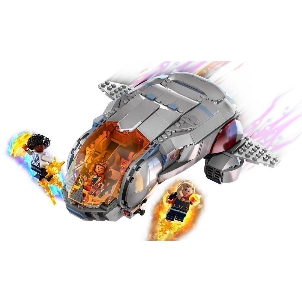 ★董仔樂高★ LEGO 76232 漫威 Marvel 驚奇隊長2 星際飛船 全新現貨-細節圖6