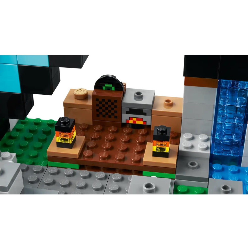 ★董仔樂高★ LEGO 21244 創世神 Minecraft 鑽石劍前哨站 全新現貨-細節圖8