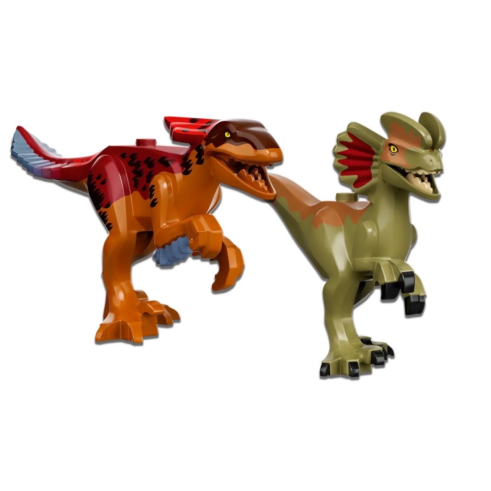 ★董仔樂高★ LEGO 76951 侏儸紀 Jurassic 火盜龍＆雙冠龍運送 全新現貨-細節圖6