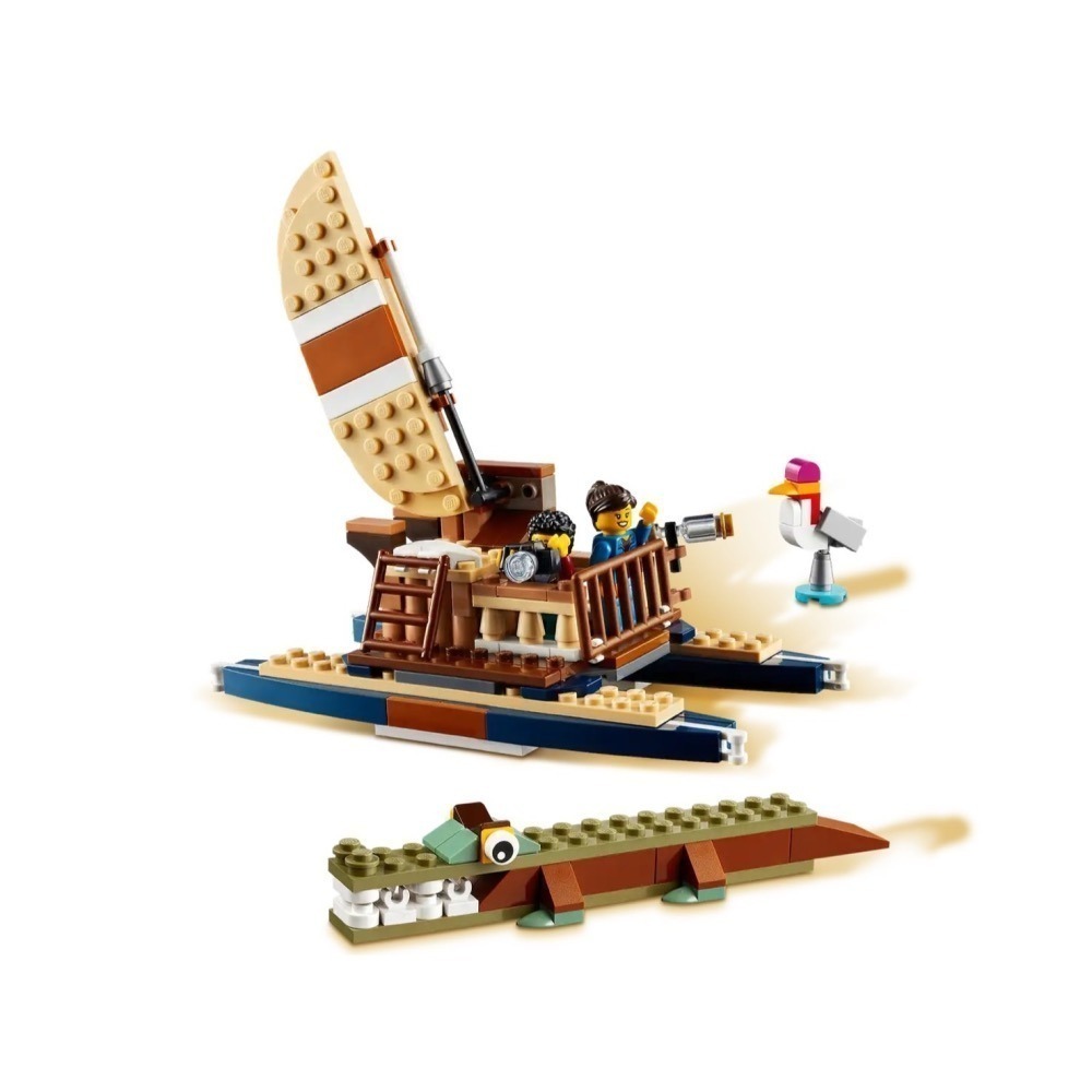 ★董仔樂高★ LEGO 31116 創意 CREATOR 野生動物園樹屋 全新現貨-細節圖6