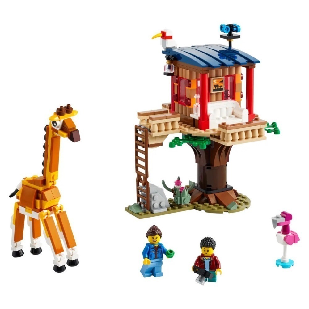 ★董仔樂高★ LEGO 31116 創意 CREATOR 野生動物園樹屋 全新現貨-細節圖3