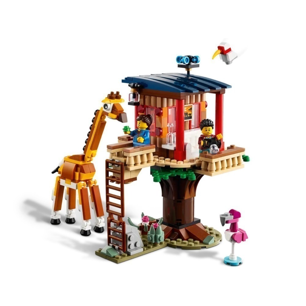 ★董仔樂高★ LEGO 31116 創意 CREATOR 野生動物園樹屋 全新現貨-細節圖4