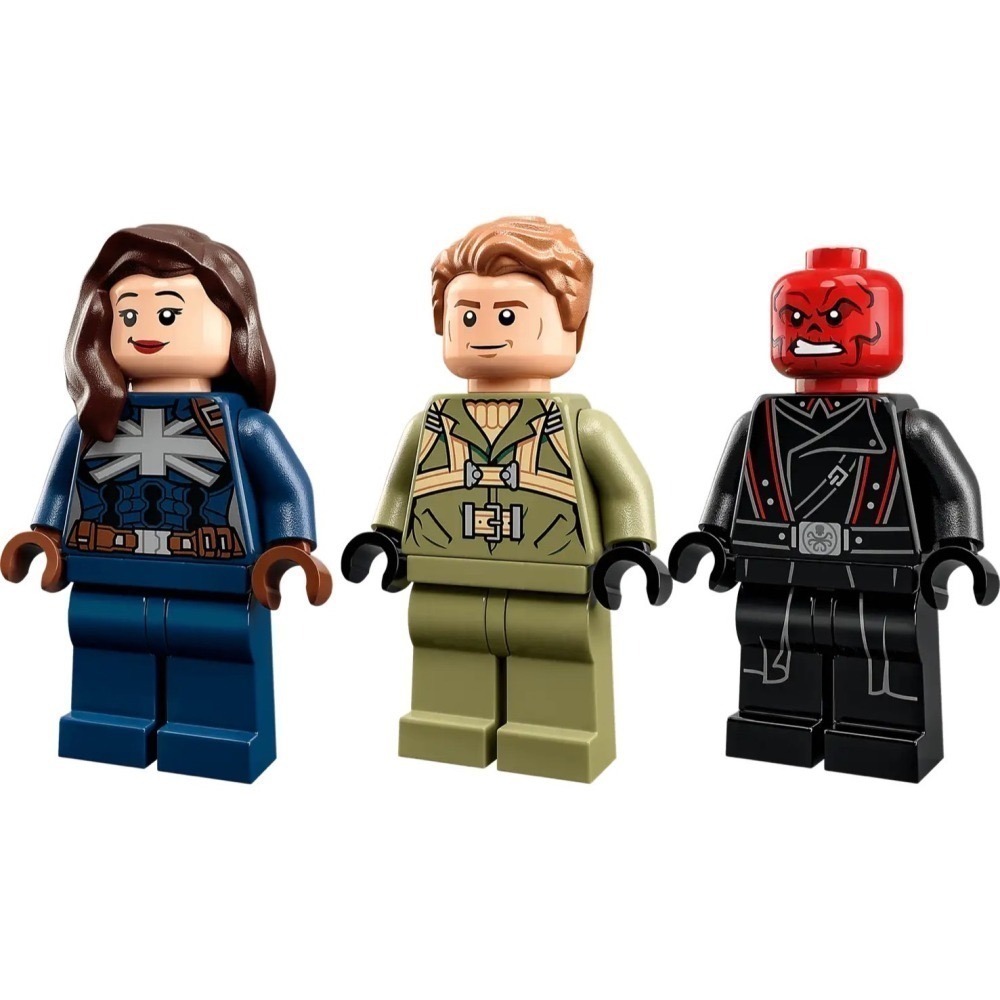 ★董仔樂高★ LEGO 76201 漫威 Marvel 卡特隊長與九頭蛇重踏者 全新現貨-細節圖8