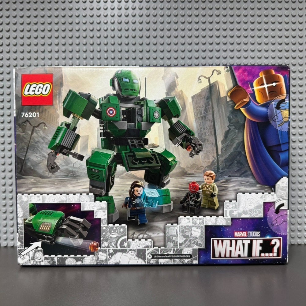 ★董仔樂高★ LEGO 76201 漫威 Marvel 卡特隊長與九頭蛇重踏者 全新現貨-細節圖2