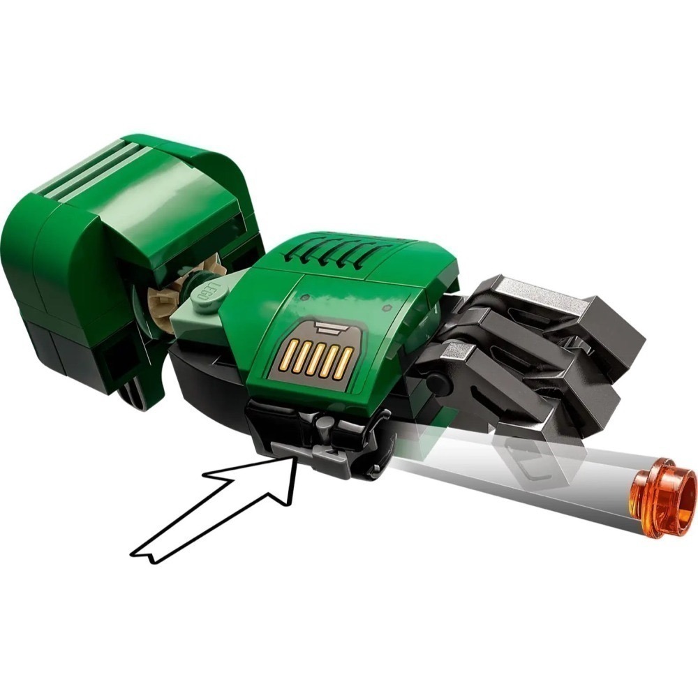 ★董仔樂高★ LEGO 76201 漫威 Marvel 卡特隊長與九頭蛇重踏者 全新現貨-細節圖7