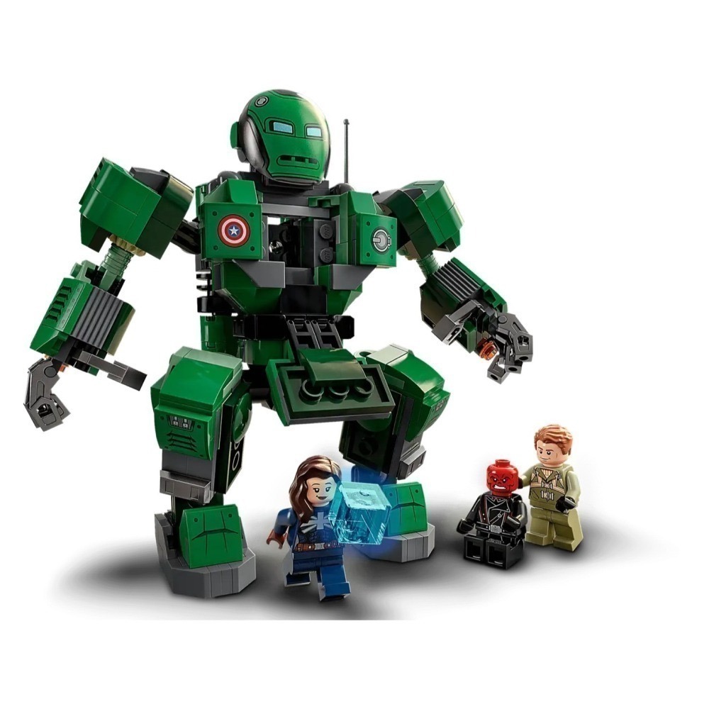 ★董仔樂高★ LEGO 76201 漫威 Marvel 卡特隊長與九頭蛇重踏者 全新現貨-細節圖6