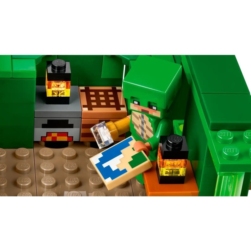 ★董仔樂高★ LEGO 21254 創世神 Minecraft 沙灘海龜屋 全新現貨-細節圖7