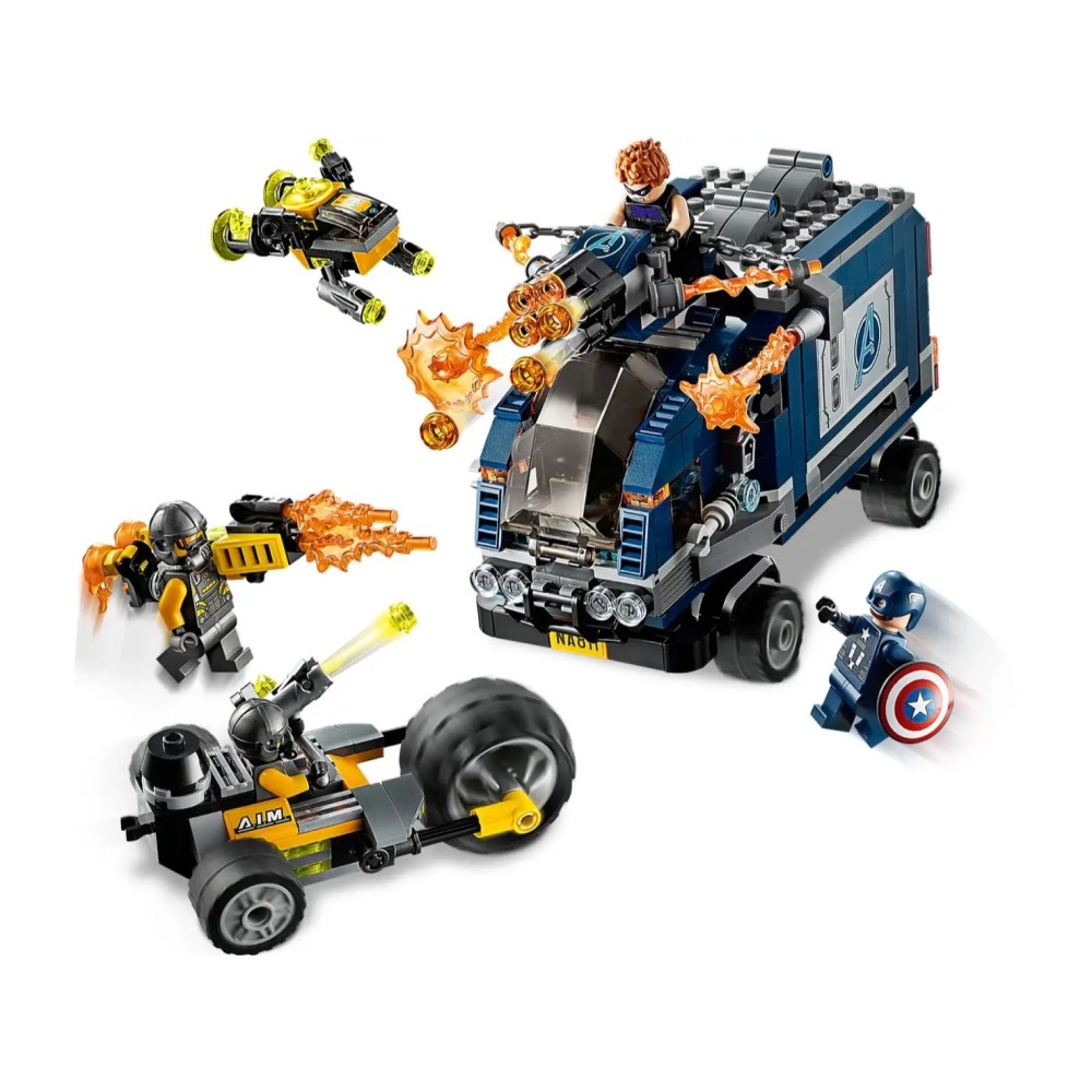 ★董仔樂高★ LEGO 76143 漫威 Marvel 復仇者貨車襲擊 全新現貨-細節圖4