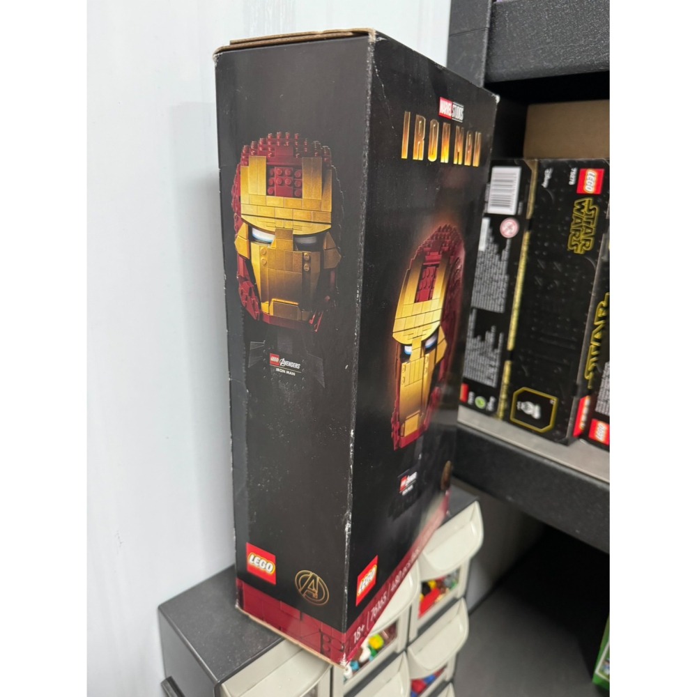 ★董仔樂高★ LEGO 76165 漫威 Marvel 鋼鐵人頭盔 全新現貨-細節圖2