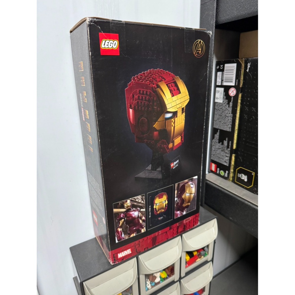 ★董仔樂高★ LEGO 76165 漫威 Marvel 鋼鐵人頭盔 全新現貨-細節圖3