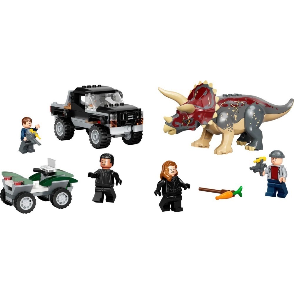 ★董仔樂高★ LEGO 76950 侏儸紀 Jurassic 三角龍皮卡車突擊 全新現貨-細節圖3