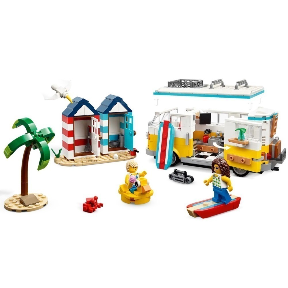 ★董仔樂高★ LEGO 31138 創意 CREATOR 海灘露營車 全新現貨-細節圖4