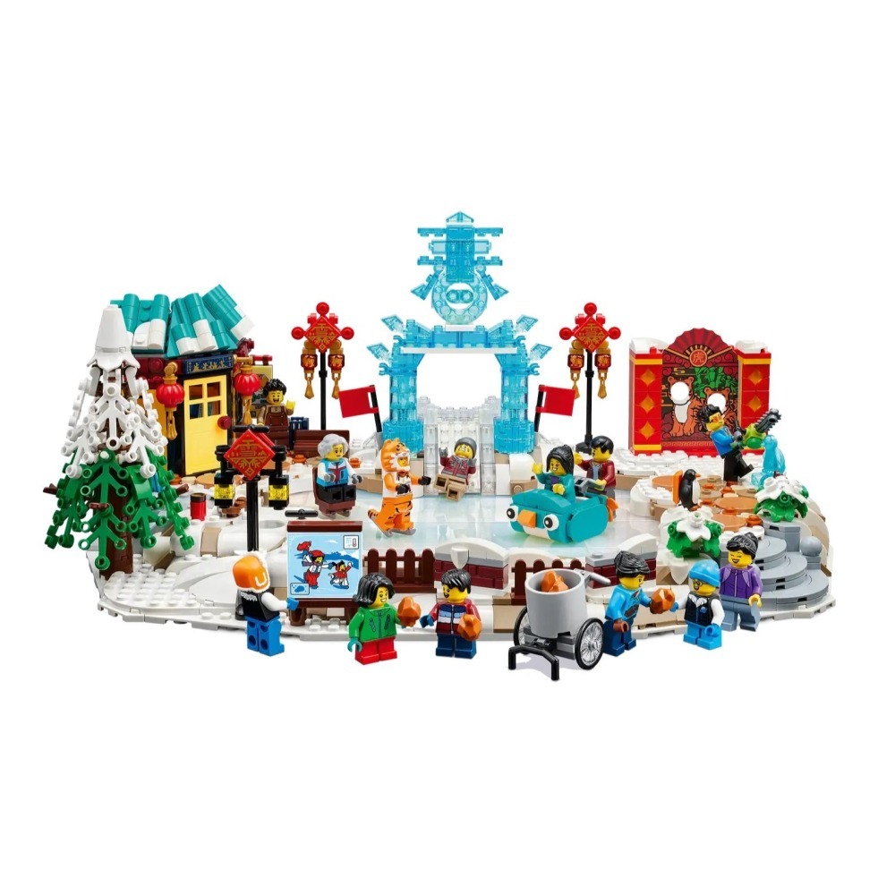 ★董仔樂高★ LEGO 80109 新春冰上遊 全新現貨-細節圖5