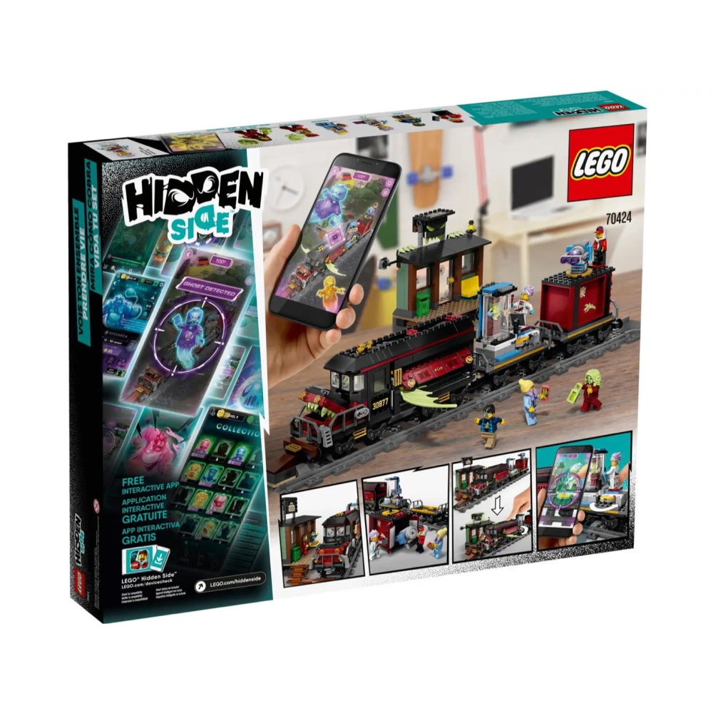 ★董仔樂高★ LEGO 70424 幽靈秘境 HIDDEN SIDE 幽靈快速列車 全新現貨-細節圖2