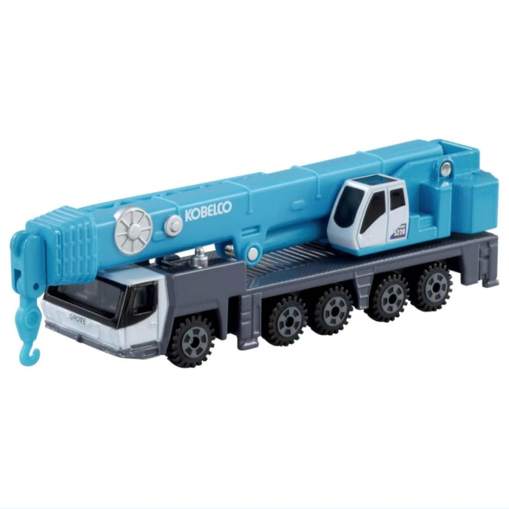 Tomica 133 多美長盒車 神鋼 Kobelco 全地形起重機 吊車 KMG5220-細節圖2