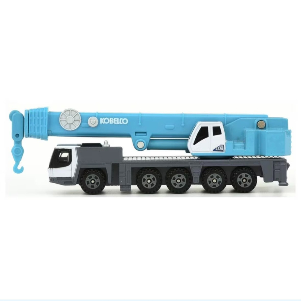 Tomica 133 多美長盒車 神鋼 Kobelco 全地形起重機 吊車 KMG5220-細節圖5