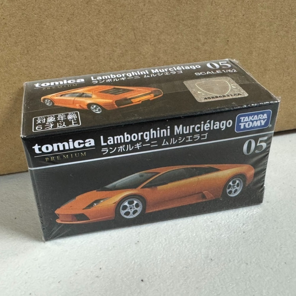 Tomica Premium 05 多美黑盒車 藍寶堅尼 Lamborghini Murcielago-細節圖2