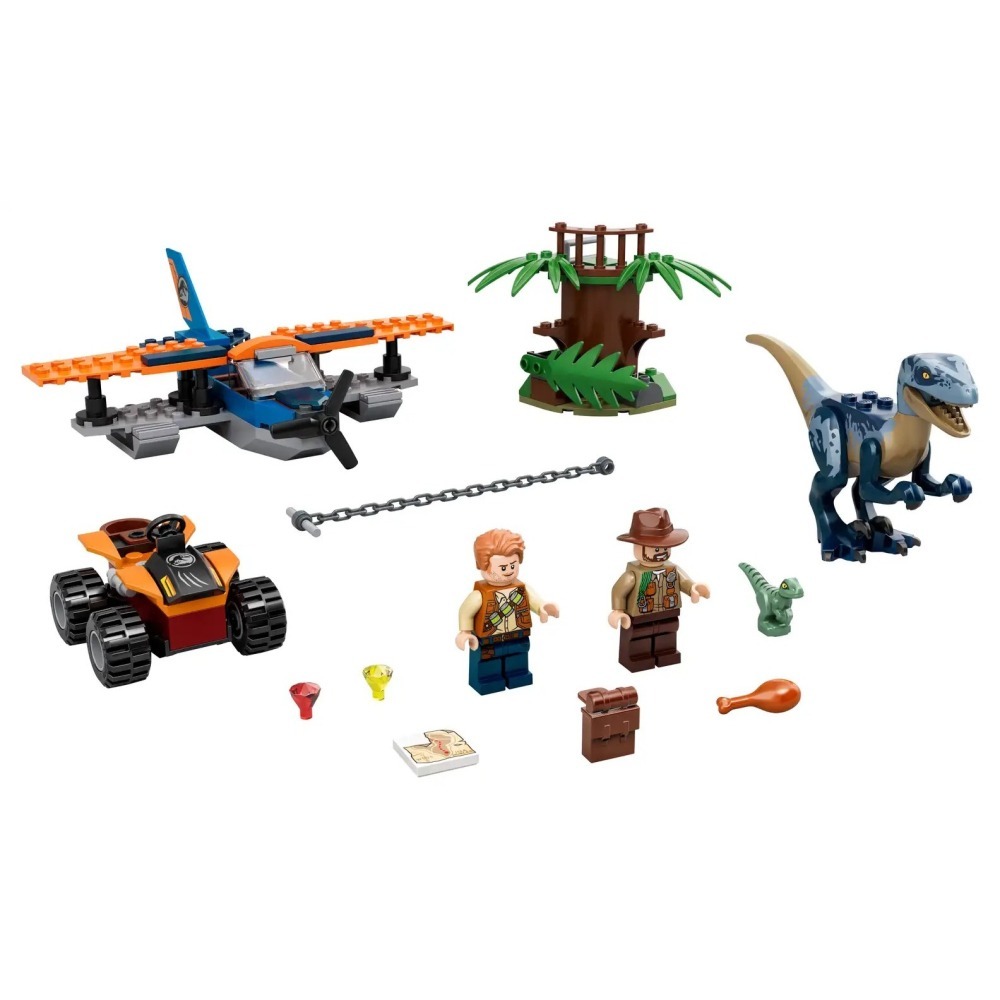 ★董仔樂高★ LEGO 75942 侏儸紀 Jurassic 迅猛龍:雙翼飛機救援任務 全新現貨-細節圖3