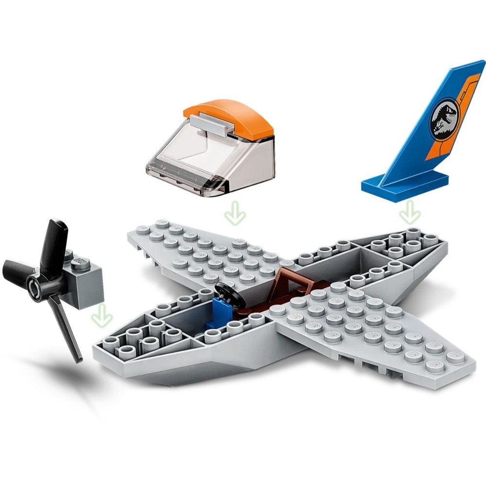 ★董仔樂高★ LEGO 75942 侏儸紀 Jurassic 迅猛龍:雙翼飛機救援任務 全新現貨-細節圖7