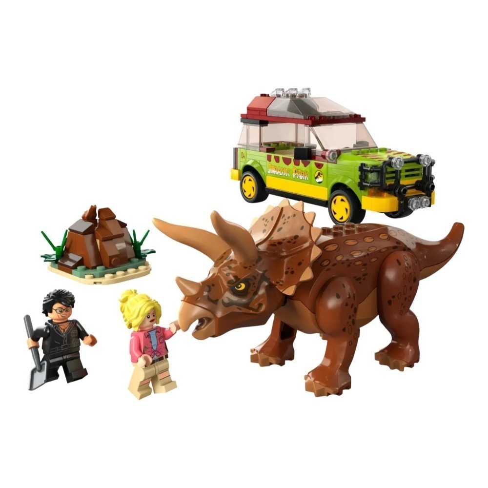 ★董仔樂高★ LEGO 76959 侏儸紀 Jurassic 三角龍研究 全新現貨-細節圖3