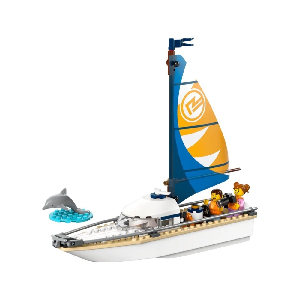 ★董仔樂高★ LEGO 60438 城市 CITY 帆船 全新現貨-細節圖3