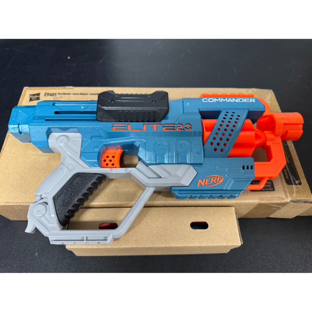 ★董仔★ NERF 菁英系列 Elite 2.0 RD-6 指揮官 灰機 橘機 全新現貨-規格圖2