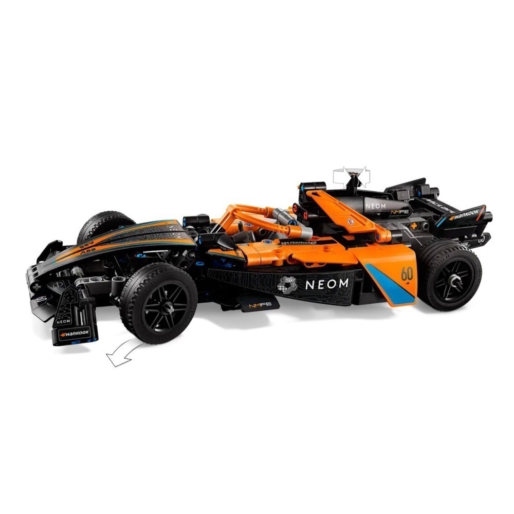 ★董仔樂高★ LEGO 42169 科技 TECHNIC 麥拉倫 Formula E Team 迴力車 全新現貨-細節圖6